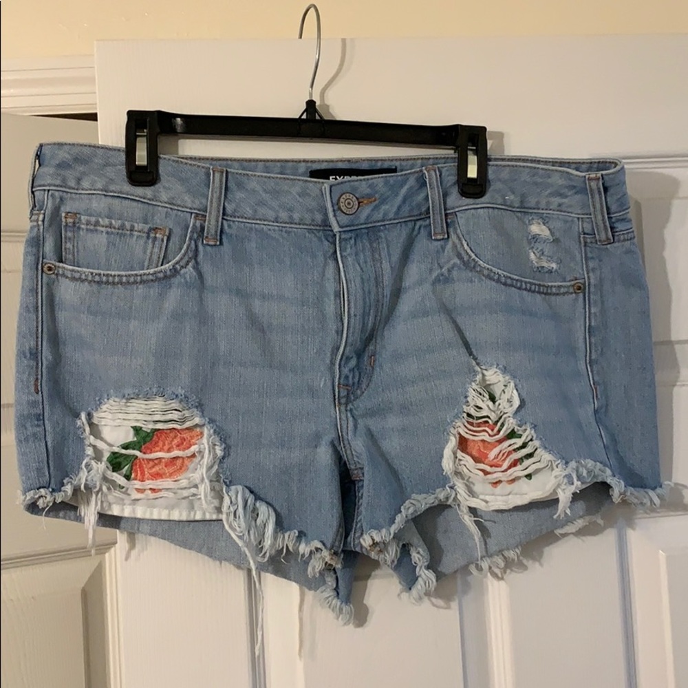 Express Jean Shorts
